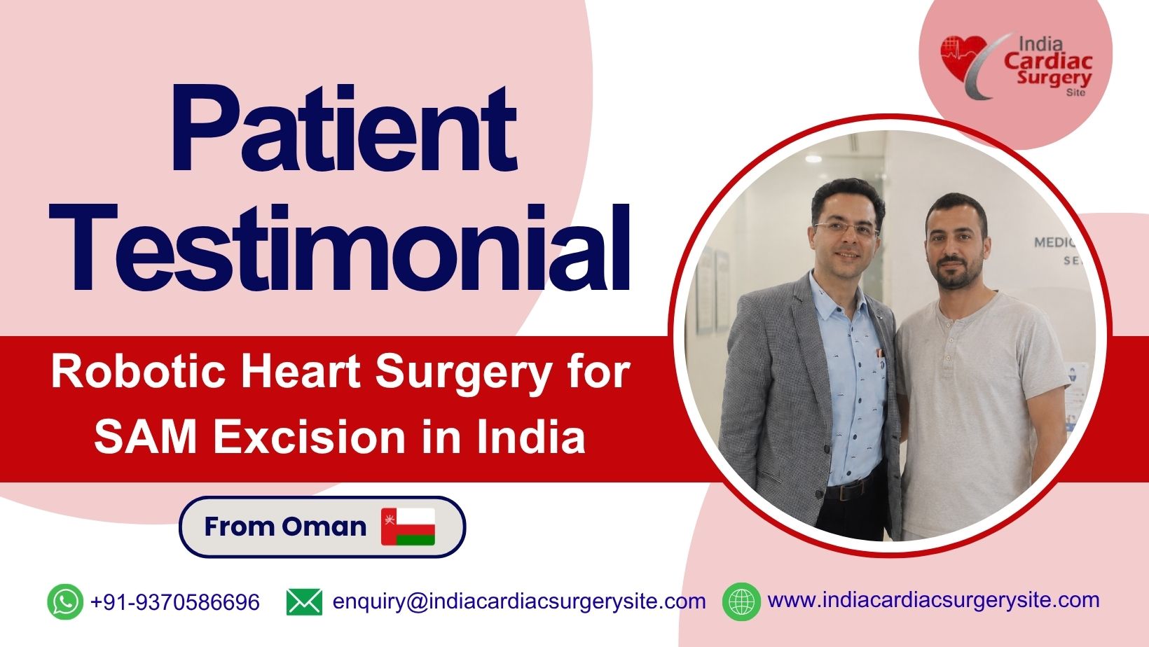 Robotic Heart Surgery Helps Oman Patient Treat Subaortic Membrane in India